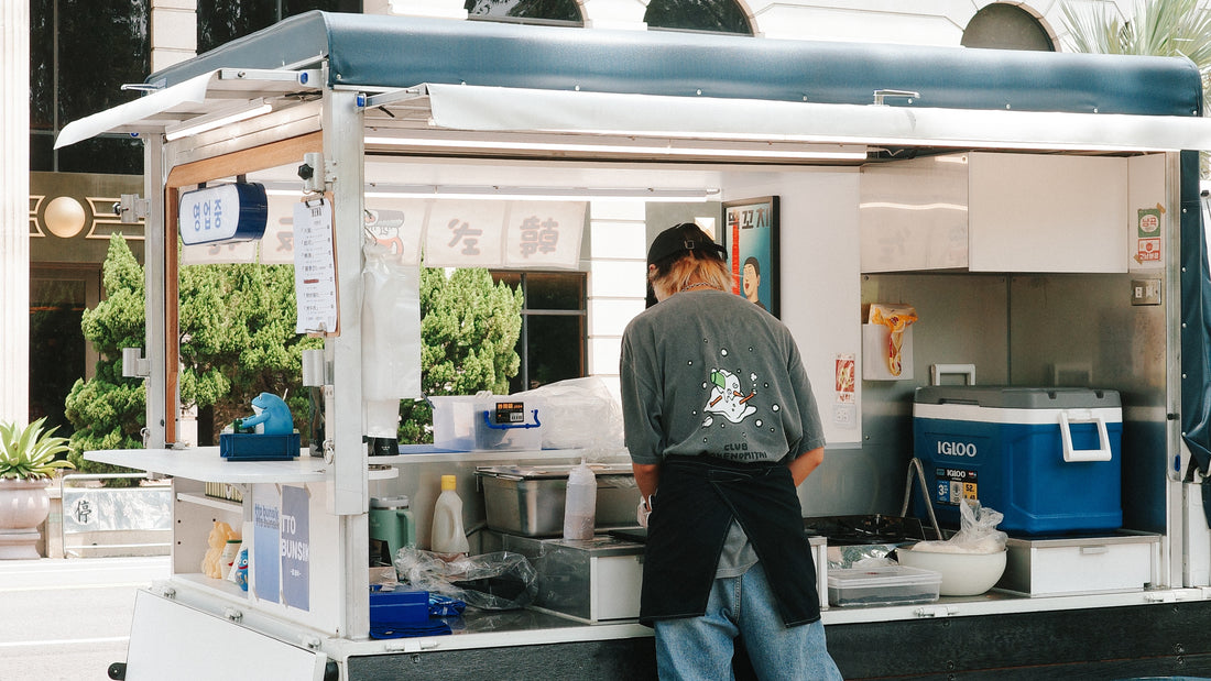 韓式飯捲餐車_都小吃