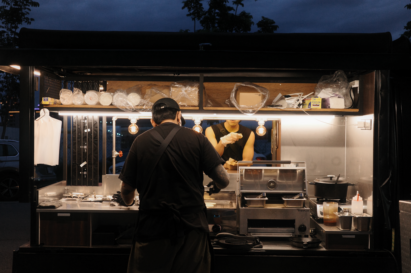特色料理餐車