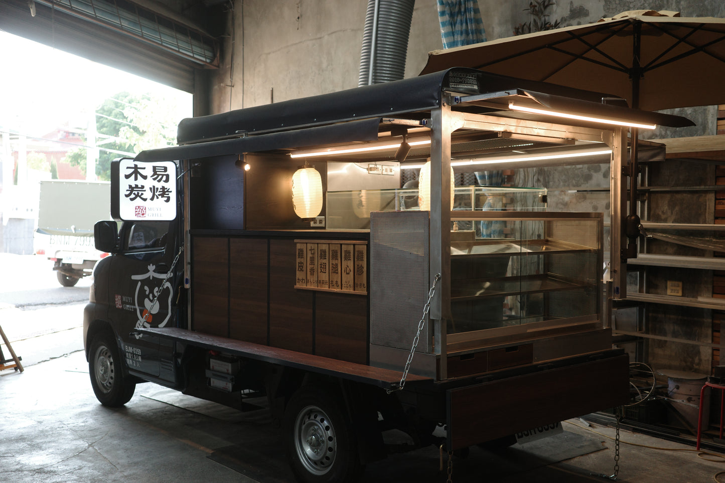 燒烤串燒餐車