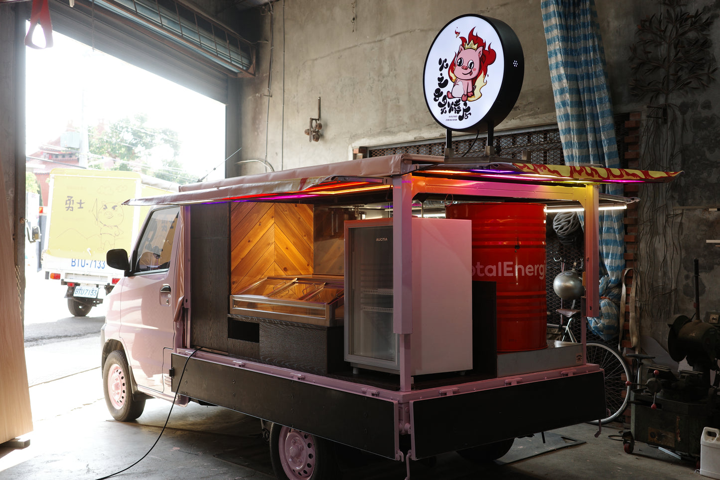 燒烤串燒餐車