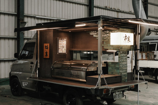 高質感的夜市串燒餐車_市裏